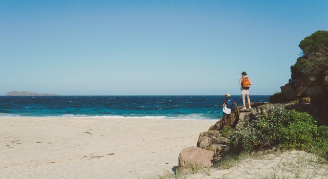 Beach views of Shoal Bay