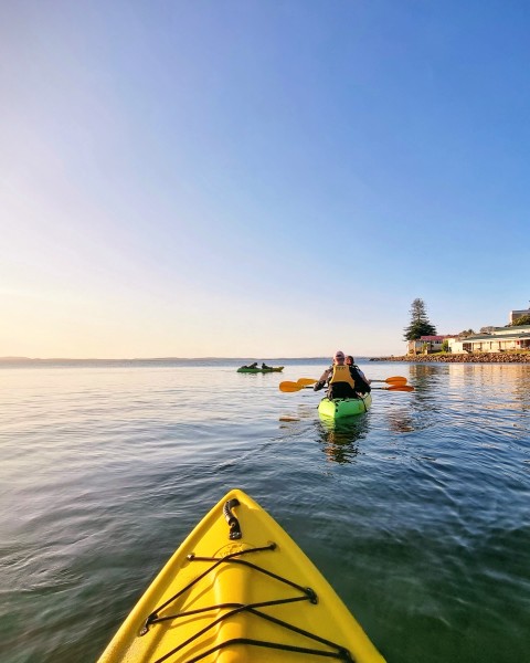 An on-the-water experience from Port Stephens Kayak & Stand Up Paddle