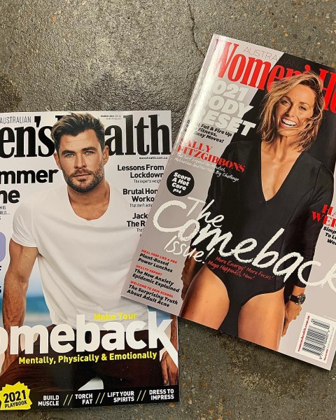 A selection of magazines available from Shoal Bay Newsagency